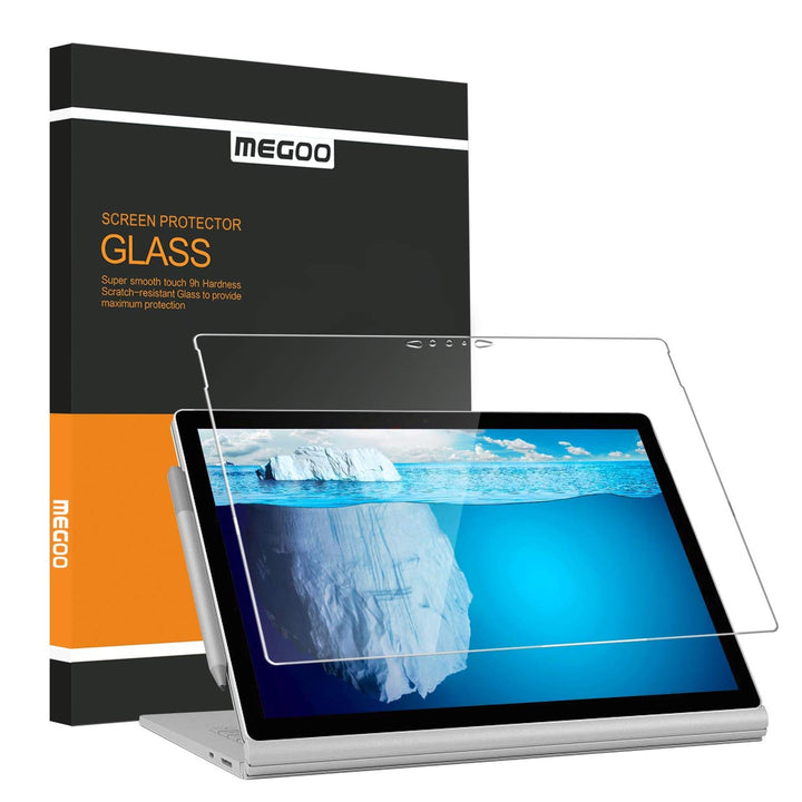 MEGOO Microsoft Surface Book 3 (15 Zoll), Schutzfolie [HD gehärtetes Glas] Hohe Antwort Anti-Scratch