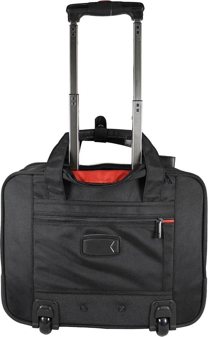 Trolley, Businesskoffer, Aktenkoffer, Pilotenkoffer, Aktentrolley mit Laptopfach, Dokumentasche, Han