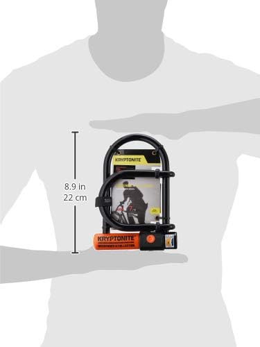 Kryptonite Messenger Mini+ Fahrradschloss inkl. Extender 2017 Kabel Single, Single