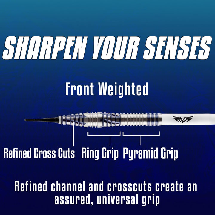 Shot! Dart Birds Of Prey I Falcon Front Weighted 19g Softdart