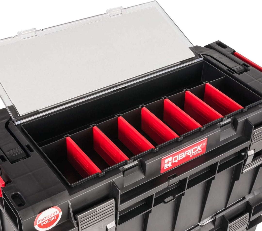 QBRICK Werkzeugbox SYSTEM PRO 600 B x T x H in cm: 54x27x24 cm Alleskönner - Privat & Gewerbe (Qbric