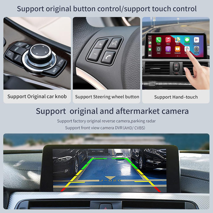 Drahtlos Carplay/Android Auto 10.25'' Multimedia Radio Linux Touchscreen für BMW 3 4 Serie F30/F31/F