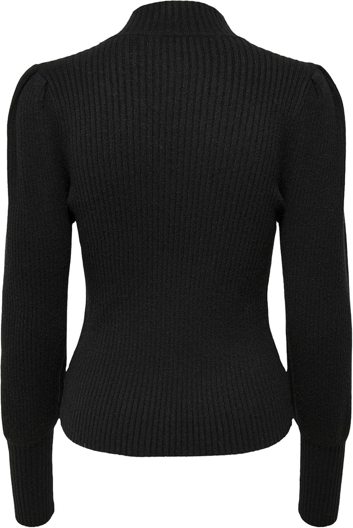 ONLY Female Strickpullover ONLKATIA Strickpullover | Knitted Pullover L Schwarz, L Schwarz