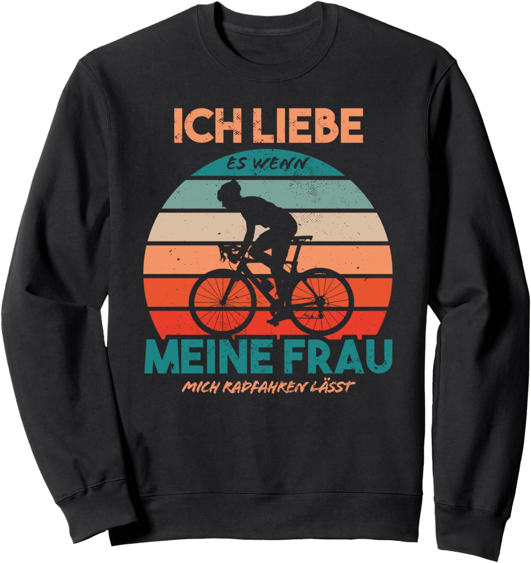 Fahrradmotiv - Fahrrad - Radfahrer - Rennradfahrer Sweatshirt