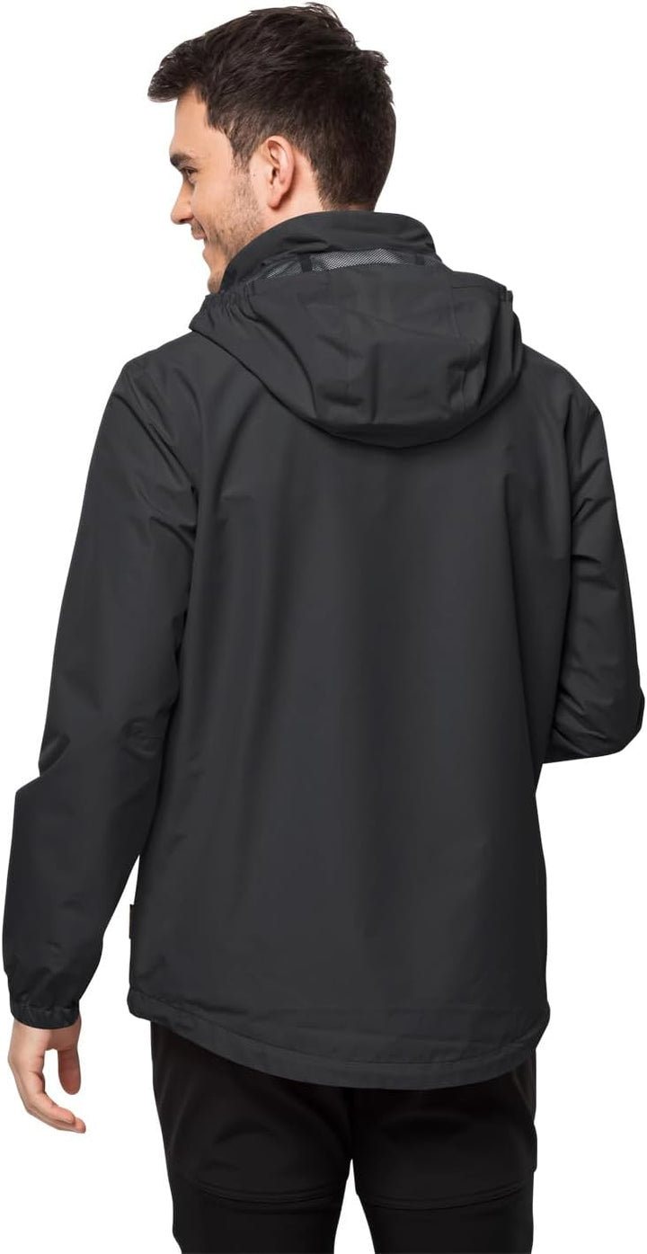 Jack Wolfskin Herren Stormy Point 2l Jkt M Jacket Schwarz S, Schwarz S