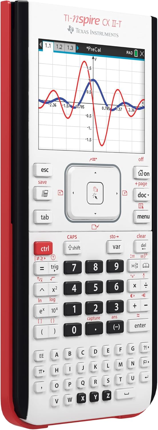 Texas Instruments Grafikrechner TI-Nspire CX II FC, NSCX2/FC/6E8/A