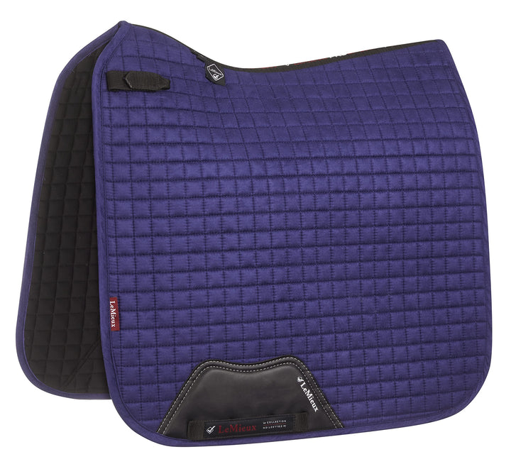 LeMieux Dressage Suede Square Chilli Sattelauflage S/M ink, S/M ink
