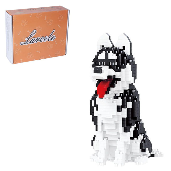 Larcele 753 Stücke Mikro Bausteine Spielzeug Kit, Mini Tier Bricks Bauen Bauklötze Satz KLJM-05(Sibi