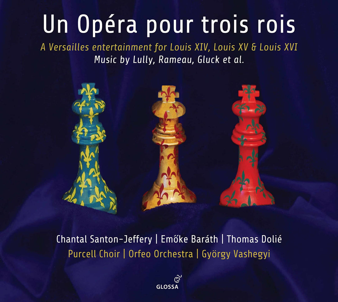 Un Opéra pour trois rois, Audio-CD