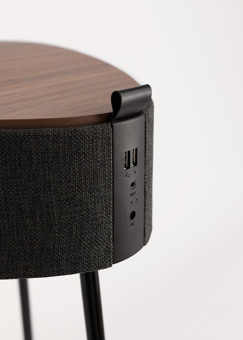 CREATE / Speaker Table 180 / Tischlautsprecher aus Dunkelholz/Unidirektionale Tonqualität 180º, Blue
