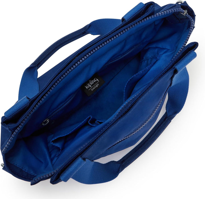 Kipling Unisex Elysia Medium shoulderbag (with Removable shoulderstrap), Deep Sky Blue, Deep Sky Blu