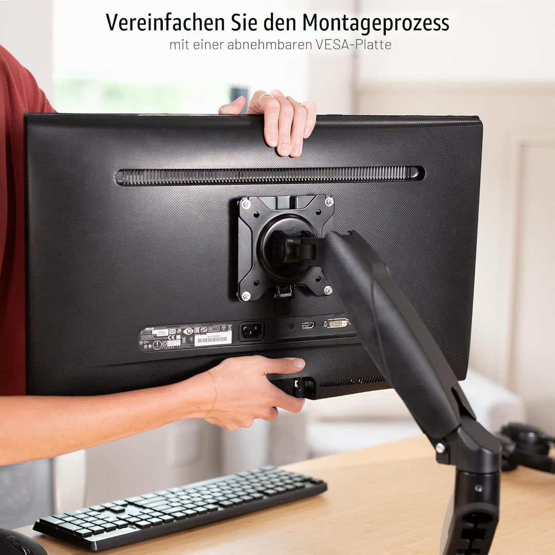Vivo, VAD2-Adapter-VESA-Halterung, Ständer und Wandhalterung, abnehmbare VESA-Platte für einfache Mo