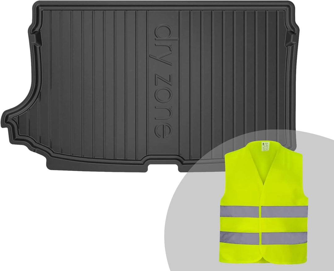 FROGUM DryZone Gummimatte Ganzjährige Praktische Auto Kofferraummatte Kofferraumwanne passend für Vo