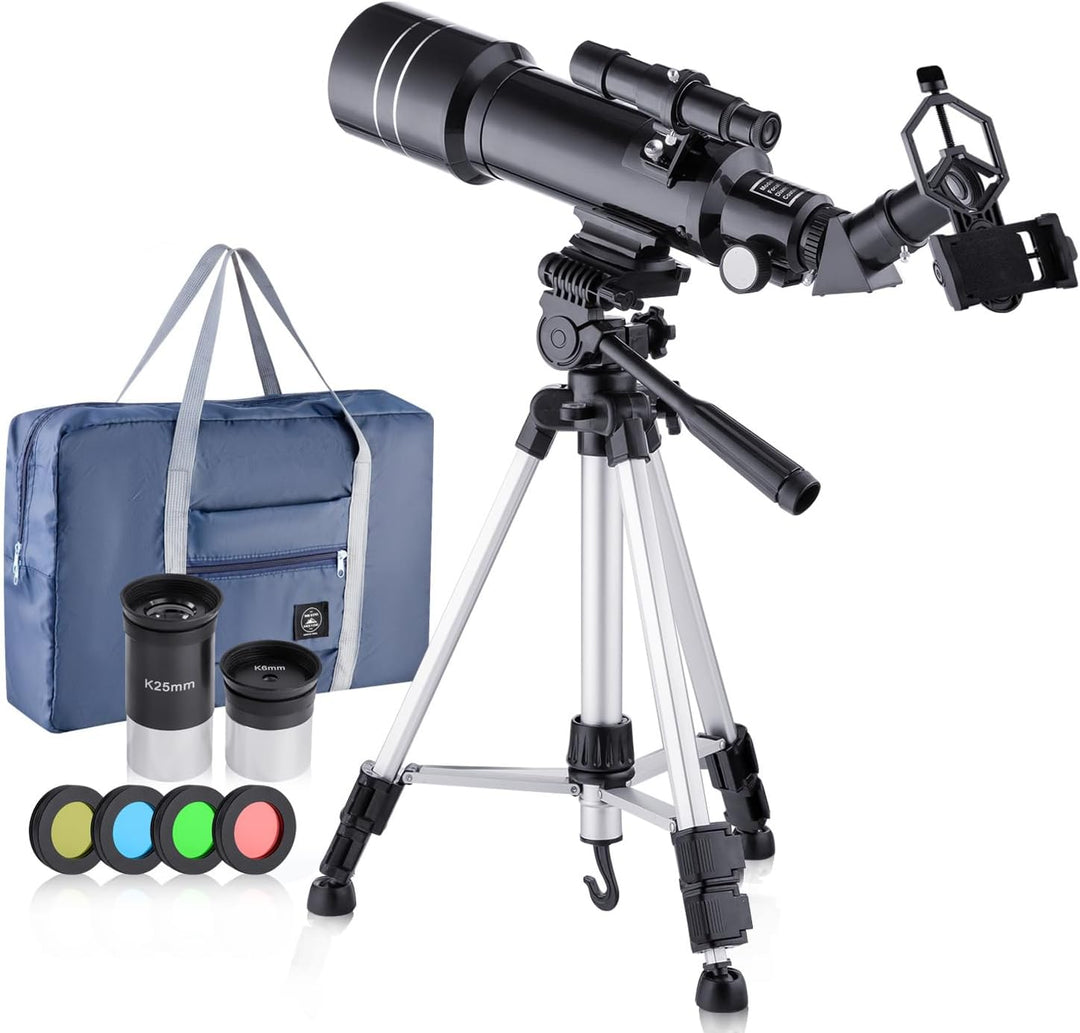 Refraktives Profi-Astronomie-Teleskop, HD-Hochvergrösserung, Dual-Use, geeignet für Erwachsene oder