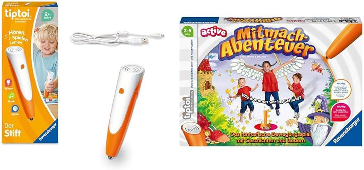 Ravensburger tiptoi Stift 00110 - Das spielerische Lernsystem, Lernspielzeug für Kinder ab 2 Jahren