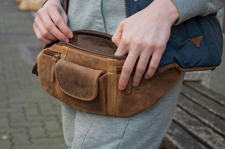 Greenburry Damen Vintage Tasche Einheitsgrösse Braun, Einheitsgröße Braun