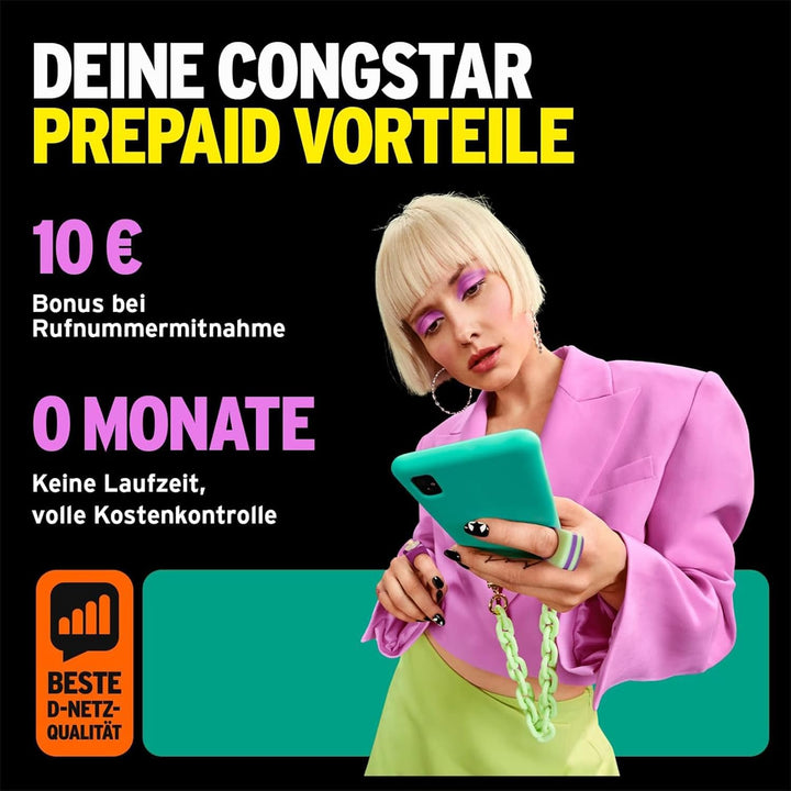 congstar Prepaid Bundle - Motorola Edge 50 Neo 12/512GB, grau Prepaid L