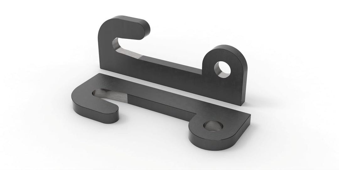 Joma-Tech Koppelhaken Kramer 40x40x280mm (Kramer gross) 2 Stück (1 Paar)