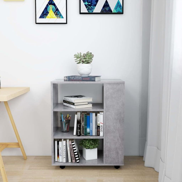 vidaXL Rollschrank mit Fächern Rollcontainer Büroschrank Aktenschrank Bürocontainer Schrank Büro Dru