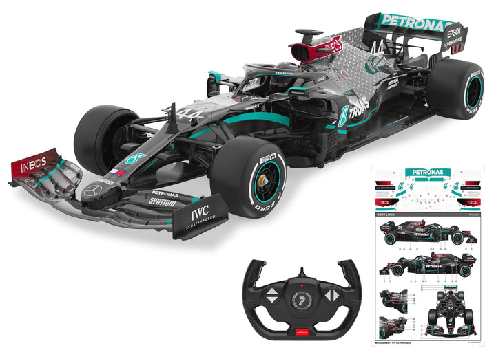 JAMARA Mercedes-AMG F1 W11 EQ Performance 1:12 - 2,4GHz für Mehrspielerbetrieb, offiziell lizenziert
