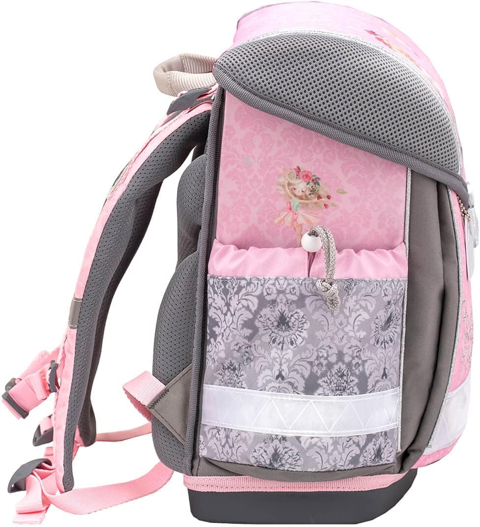 Belmil Classy Schulranzen Set 4 - teilig (403-13/AG/S) M Ballerina, M Ballerina