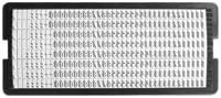 Trodat Professional 5253 Textstempel zum Selbersetzen mit Stempelkissen Pinzette Typen Schrifthöhe 3