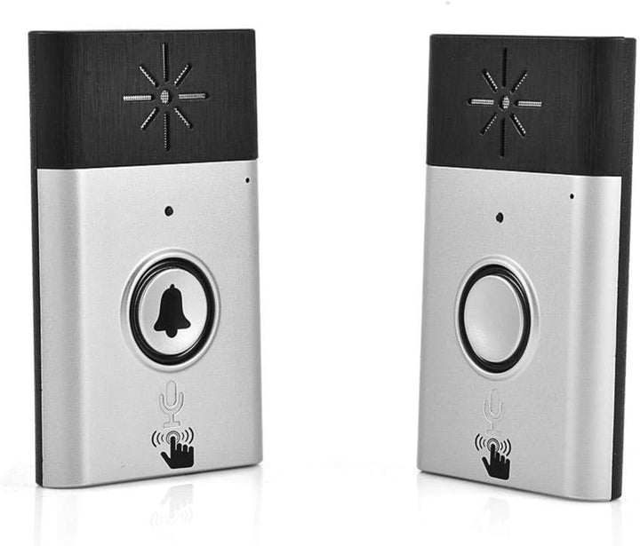 Garsent Wireless Gegensprechanlage Türklingel, Funk Türklingel Kabellose Hausklingel mit 200m Reichw