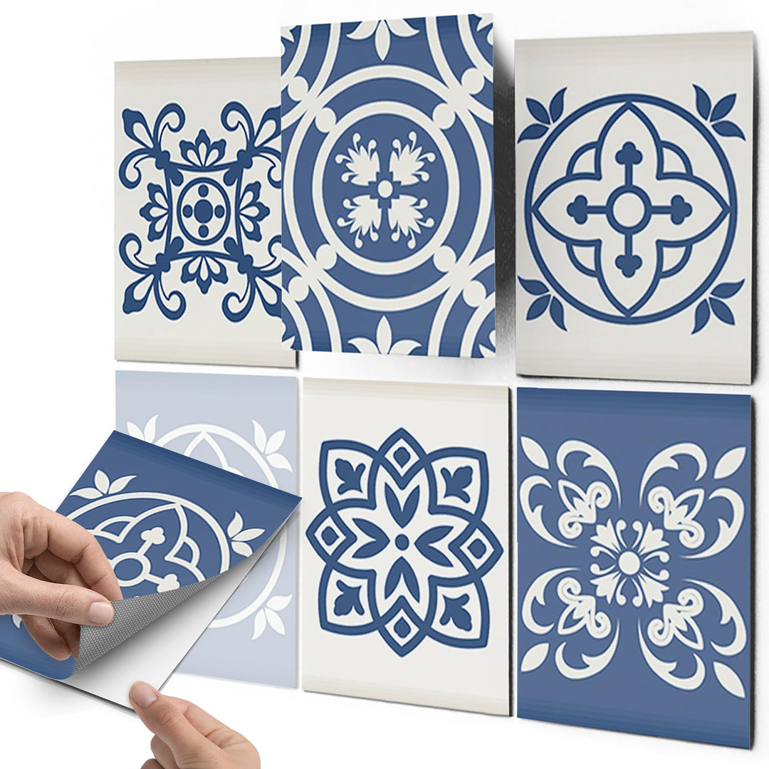CREATISTO Klebefliesen Stickerfliesen Fliesenfolie - Aufkleber Sticker für Wandfliesen I Klebefliese
