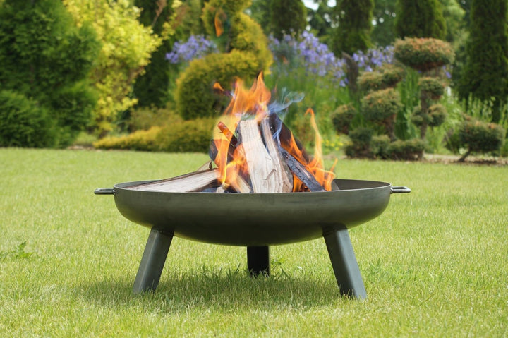 Buschbeck Feuerstelle, Feuerschale, schwarz, 80 x 80 x 30 cm, 90187.002 Schwarz Feuerschale Ø 80 x H