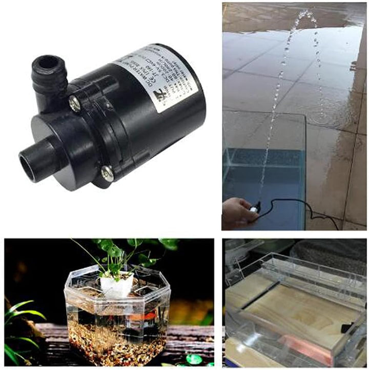 JT-160 DC Mini Brushless Wasser Amphibien 12V Tauchpumpe W/Netzteil