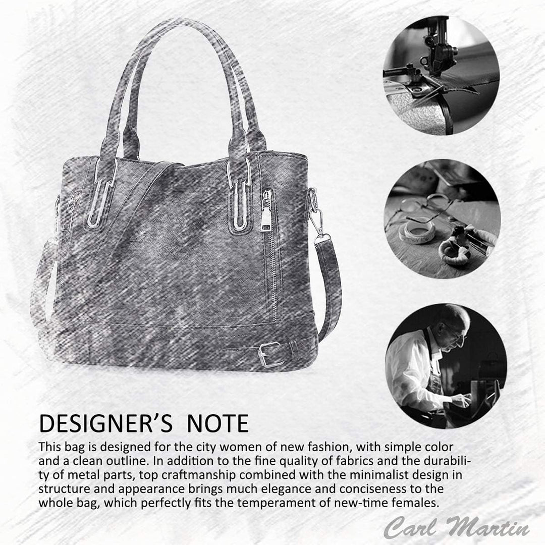 NICOLE & DORIS handtasche für damen Schultertasche Henkeltaschen Handtasche Umhängetasche Kunstleder