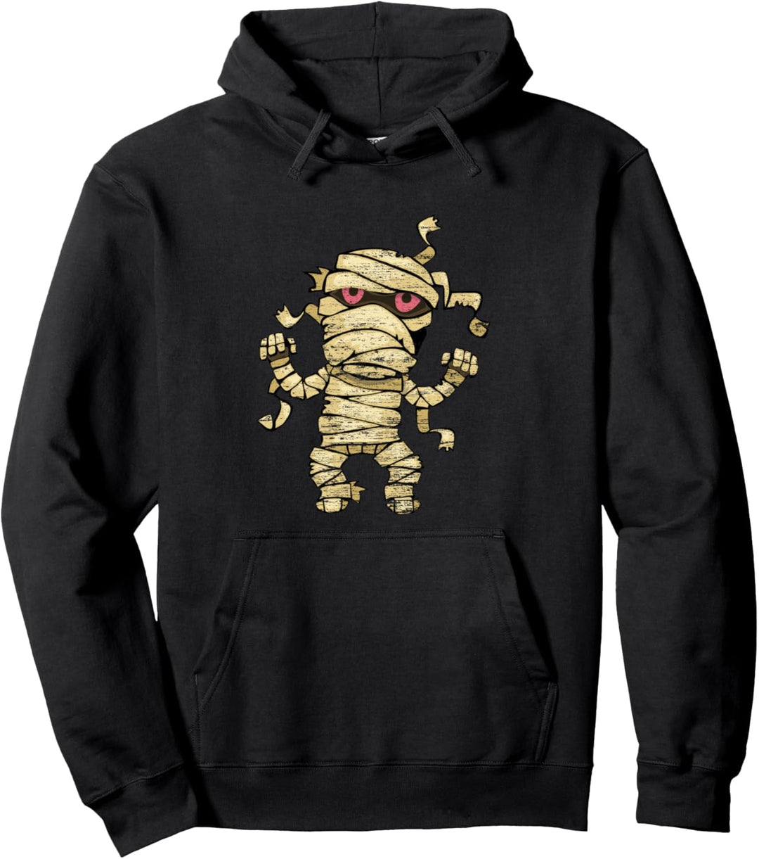 FRIGHTENING HALLOWEEN MUMMY Pullover Hoodie