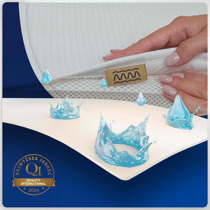 Matratzenschoner 108x54 Wasserdicht Matratzenschutz für Beistellbett für Wiege Kompatibel mit Chicco
