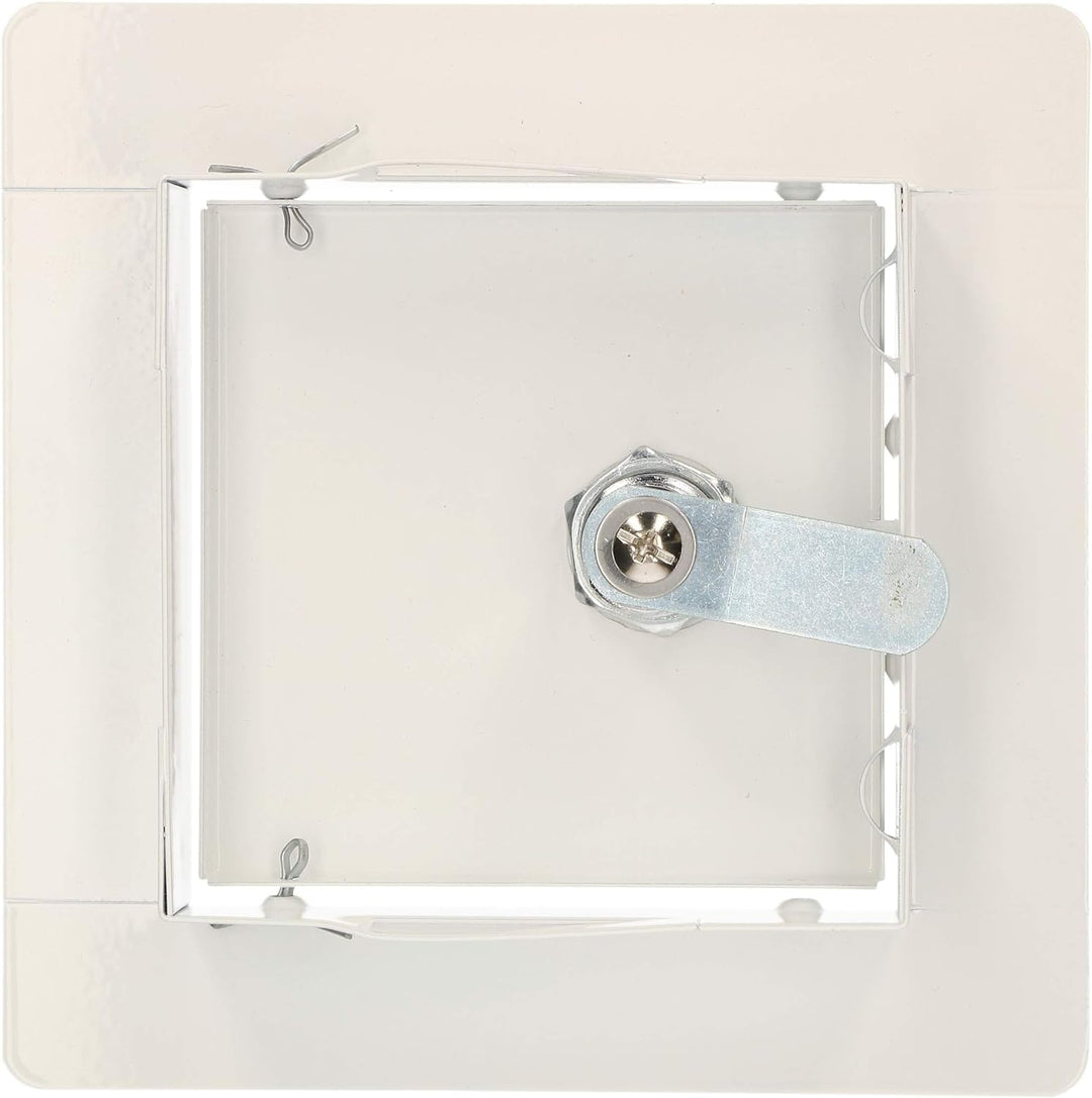 KOTARBAU® Revisionsklappe Revisionstür 10x10 cm Metall Revision Inspektionsklappe Fliesentür Abdecku