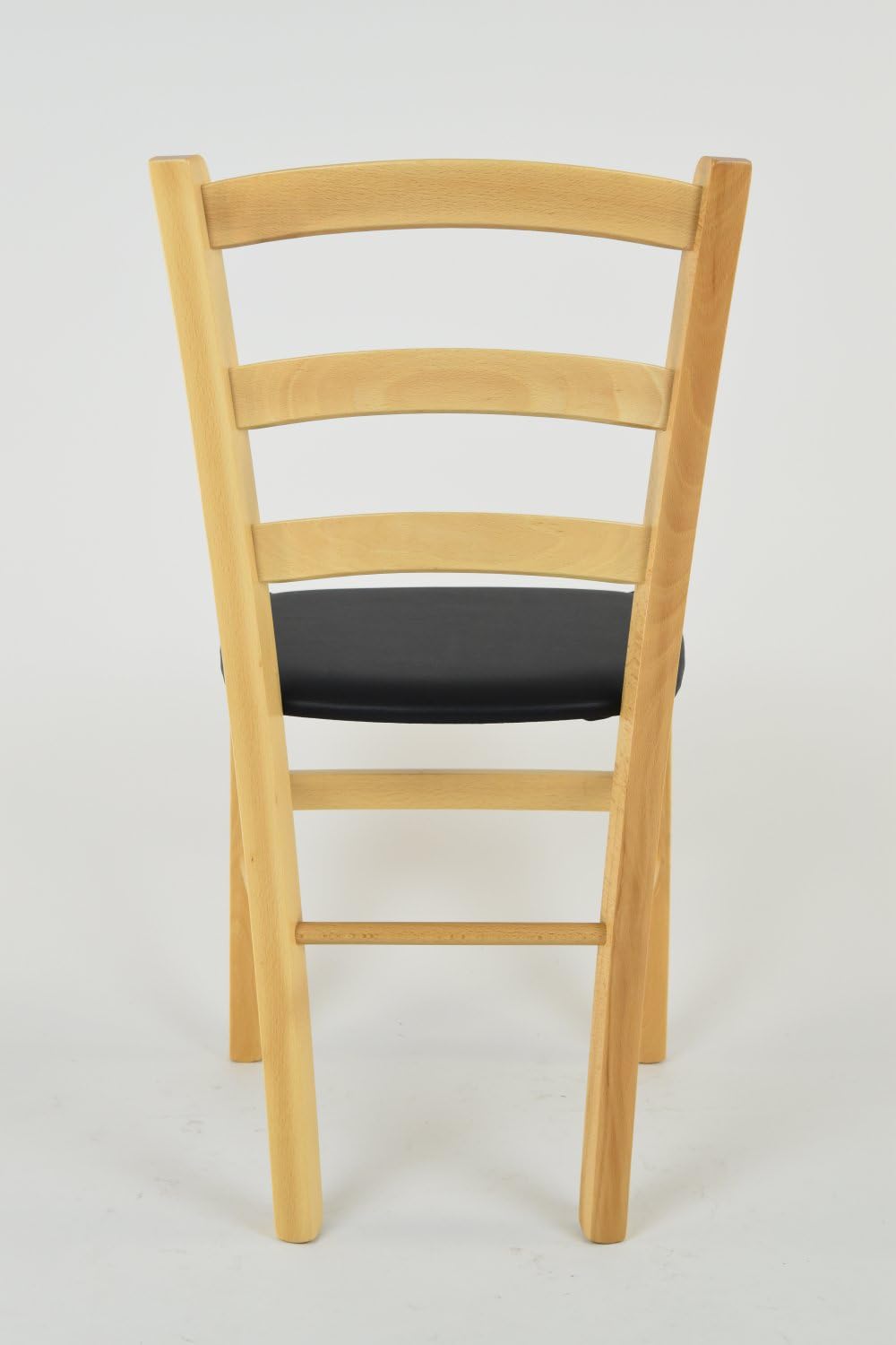 t m c s Tommychairs - Stuhl Venice für Küche und Esszimmer, robuste Struktur aus lackiertem Buchenho