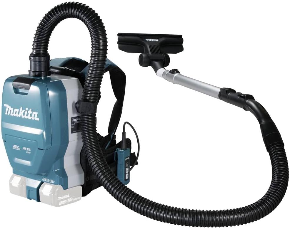 Makita DVC261ZX15 Akku-Rucksack Staubsauger 2x18 V (ohne Akku, ohne Ladegerät)