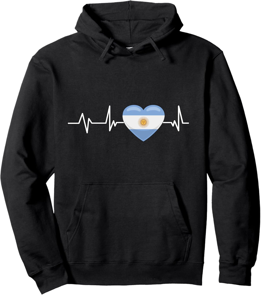 Argentinien Herzschlag Reise Geschenk Argentinien Pullover Hoodie