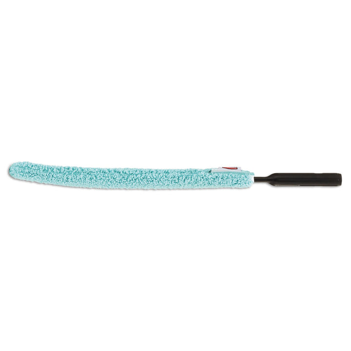 Rubbermaid Commercial Products HYGEN Quick Connect Flexible Dusting Wand with Microfiber Sleeve - Bl