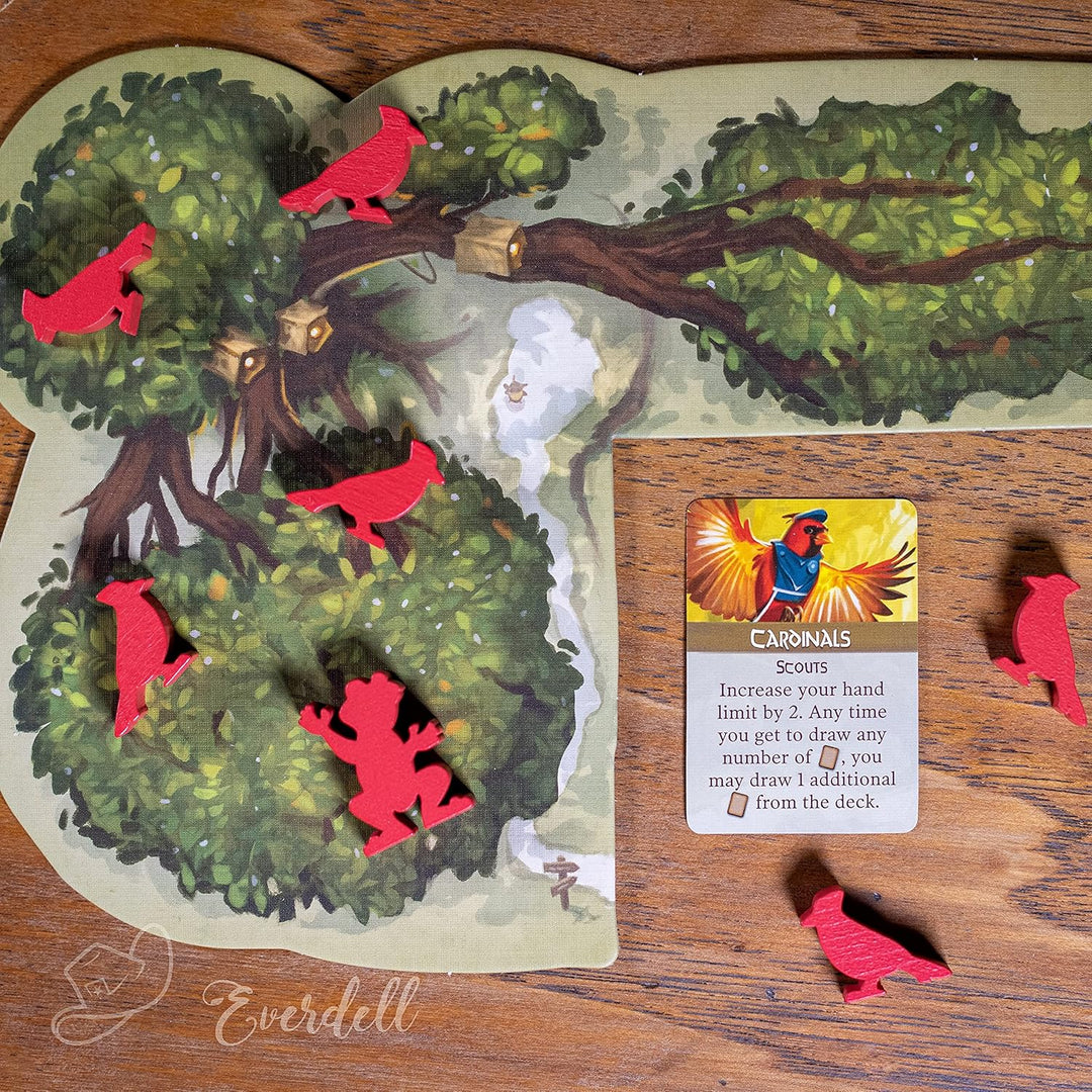Starling Games STG2613 Zubehör, Grün Everdell: Bellfaire Erweiterung Einzelbett Board Game, Everdell