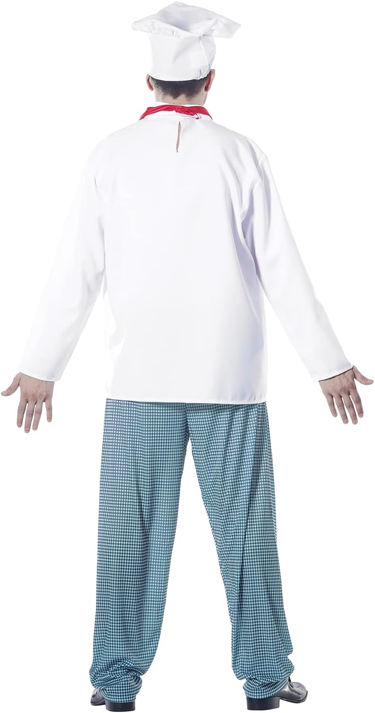 FIESTAS GUIRCA Koch für Erwachsene, Kostüm, Herren-Outfit, M