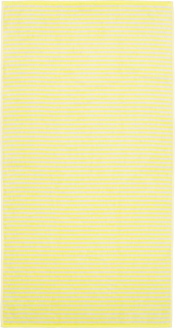 CAWÖ Home Handtücher Campus Ringel 955 Lemon - 57 Duschtuch 70x140 cm, Duschtuch 70x140 cm