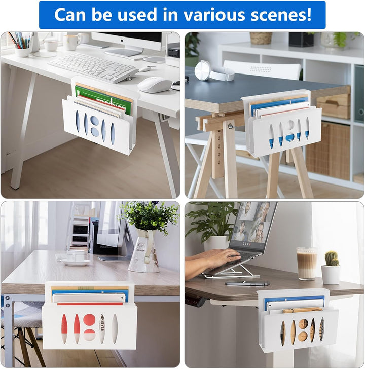 HAQIUHETO Seitenständer Laptop Stand Notebook ständer,Aus Stahl,kein Bohren erforderlich ständer für