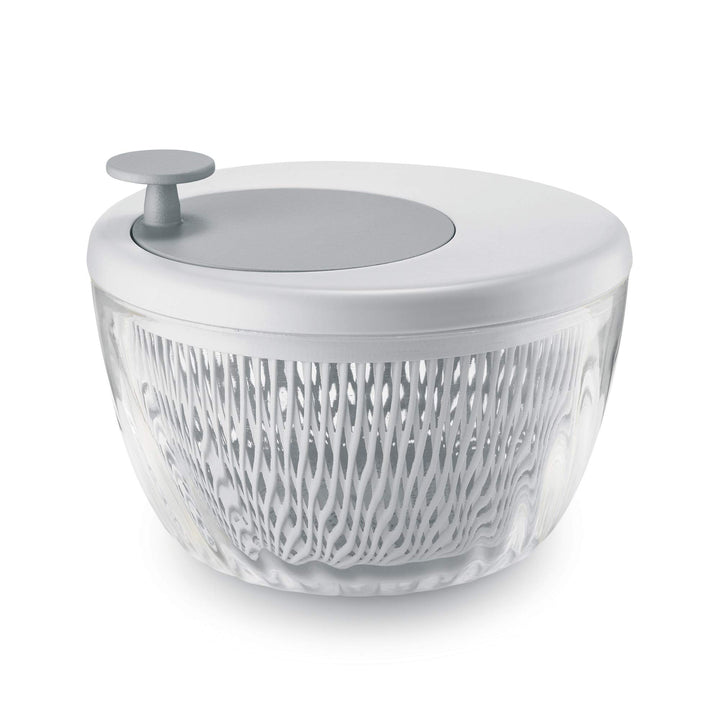 Guzzini - Kitchen Active Design, SPIN&STORE Salatschlüder mit Deckel - Weiss, Ø26 x h19 cm | 4000 cc