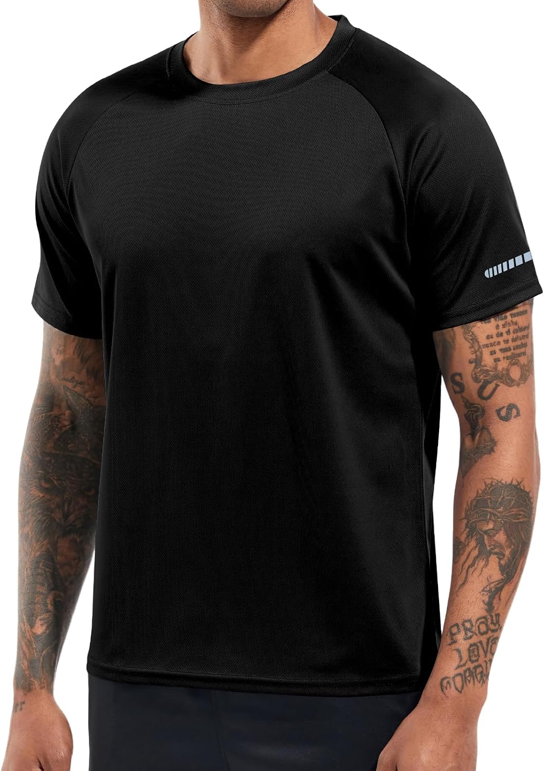 Herren Activewear T-Shirts 1/3/4/5/6er Pack | Slim Fit Sport Shirts | Atmungsaktiv, Schnelltrocknend