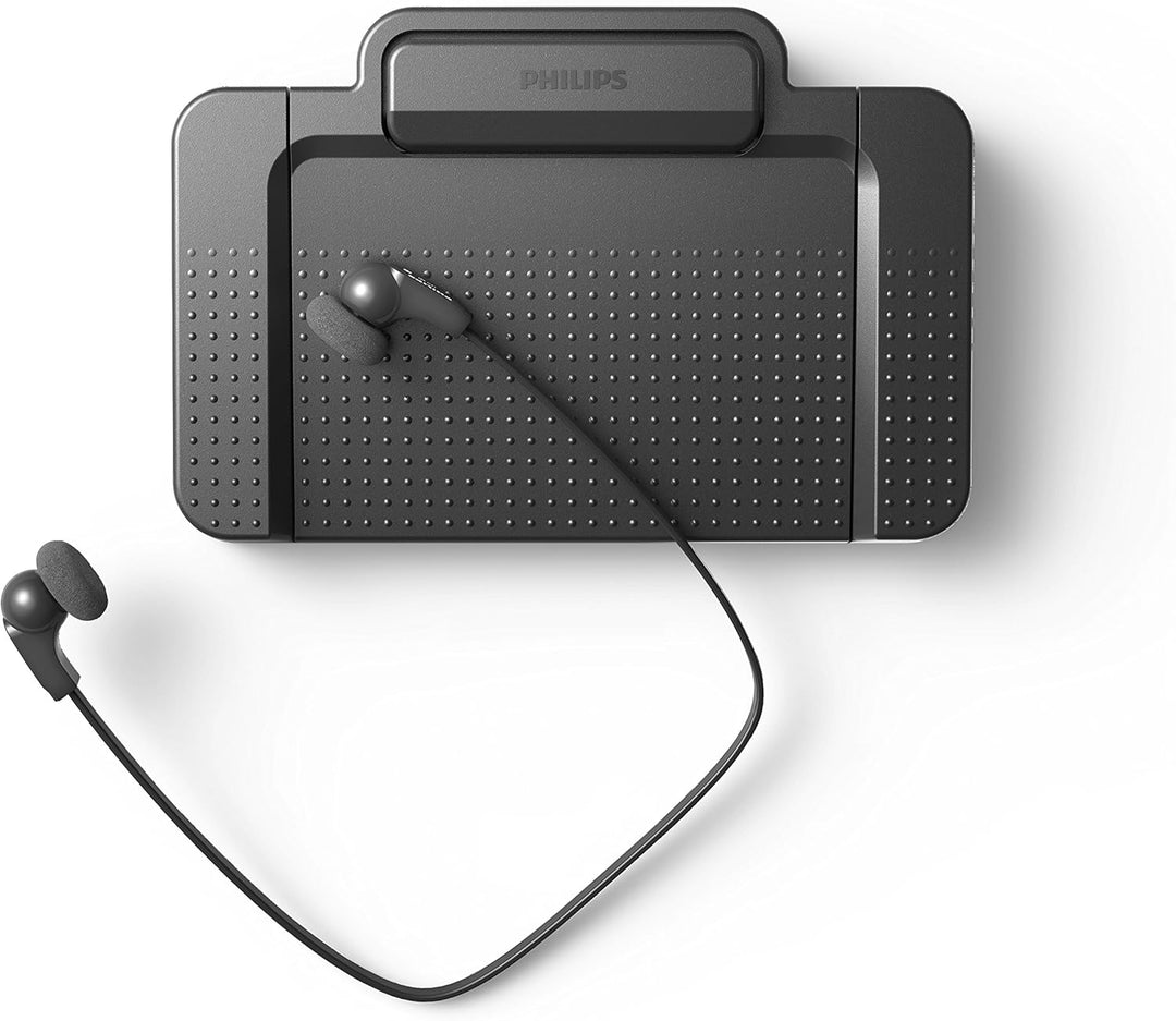 Philips DPM6700 Komplett-Set für Autor und Assistenz, enthält Diktiergerät Aufnahmegerät DPM6000, Fu