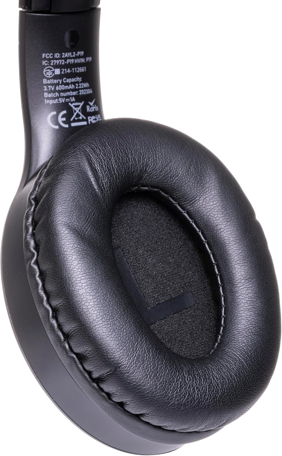PowerLocus P19 Bluetooth Over Ear Kopfhörer, Kabellose Kopfhörer mit Mikrofon, 70std. Spielzeit, Hi-