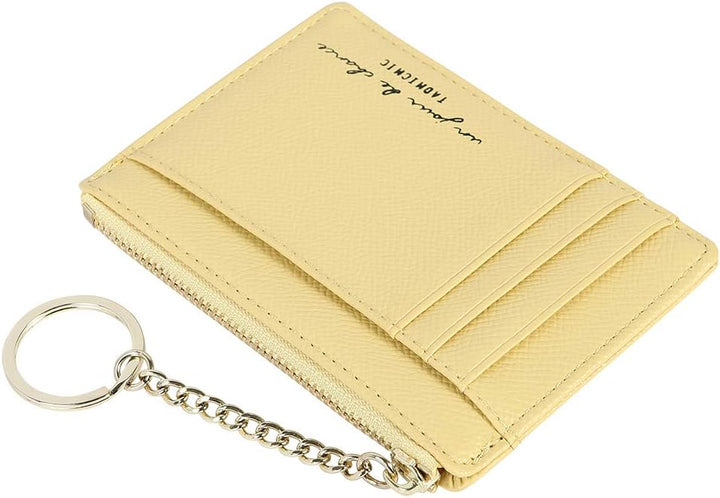 Damen 8 Karten Slim Minimalist Card Holder Coin Changes Purse Front Pocket Wallet B07VXC7YQ8 Einheit