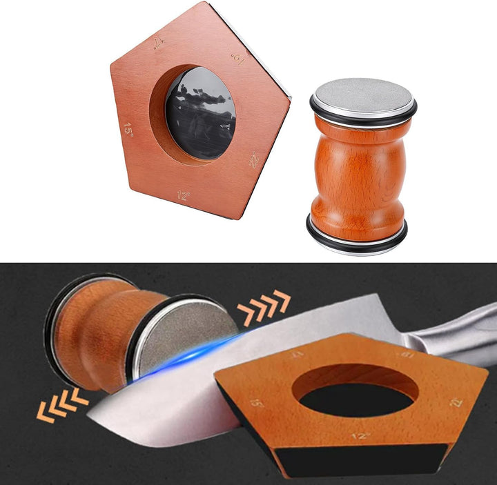 Wetzstein-Set mit fünf Seiten