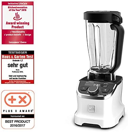 Novis ProBlender 880L, Hochleistungsmixer, weiss