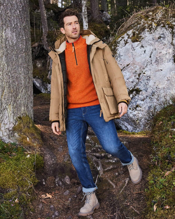camel active Herren Jacket 26 Wood, 26 Wood